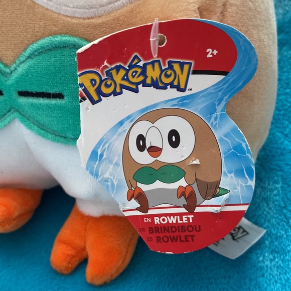 🔴⚪️ Pokémon Rowlet Stuffed Toy ⚪️🔴 - Picture 6 of 16